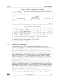 M41T94MQ6E Datasheet Page 23