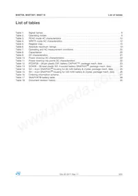 M48T08Y-10MH1E Datasheet Page 3