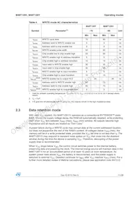 M48T129Y-70PM1 Datasheet Page 11