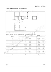 M48T248Y-70PM1 Datasheet Page 21