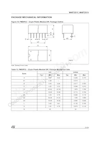 M48T251Y-70PM1 Datasheet Page 21
