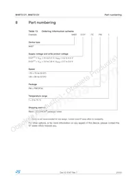 M48T512V-85PM1 Datasheet Pagina 21