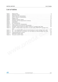 M48T58Y-70MH1E Datasheet Page 3