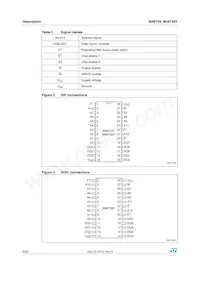 M48T58Y-70MH1E Datasheet Pagina 6