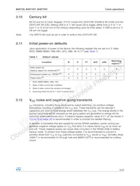 M48T59Y-70MH1F Datasheet Pagina 19