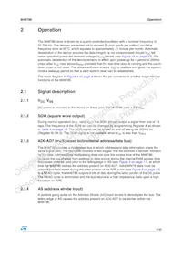 M48T86MH1F Datasheet Page 9