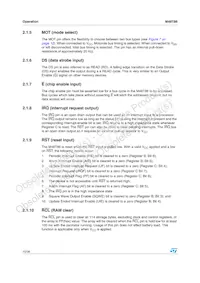 M48T86MH1F Datasheet Page 10