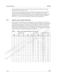 M48T86MH1F Datasheet Page 18