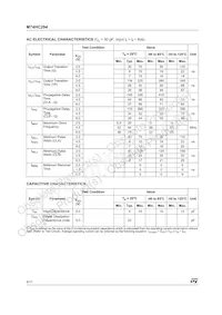 M74HC294RM13TR Datasheet Page 6