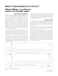 MAX11103AUB+T Datasheet Page 22