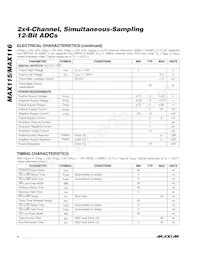 MAX115CAX+T Datasheet Page 4