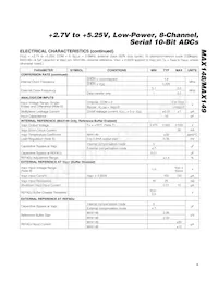 MAX149BMAP/PR Datasheet Page 3