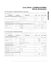MAX3670EGJ-T Datasheet Page 3