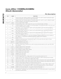 MAX3670EGJ-T Datasheet Page 6