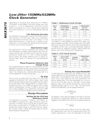 MAX3670EGJ-T Datasheet Page 8