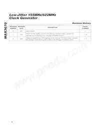 MAX3670EGJ-T Datasheet Page 12