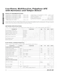 MAXQ3183-RAN+ Datasheet Page 10