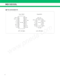 MB15E05SLPFV1-G-ER-6E1 Datasheet Page 2