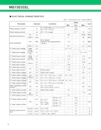 MB15E05SLPFV1-G-ER-6E1 Datasheet Page 6