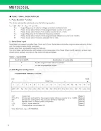 MB15E05SLPFV1-G-ER-6E1 Datenblatt Seite 8