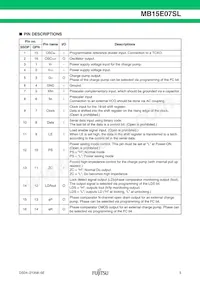 MB15E07SLPFV1-G-ER-6E1 Datasheet Page 3