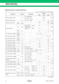 MB15E07SLPFV1-G-ER-6E1 Datasheet Page 6