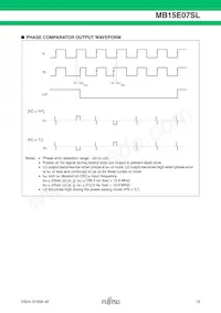MB15E07SLPFV1-G-ER-6E1 데이터 시트 페이지 13
