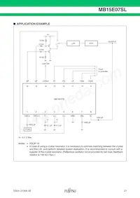 MB15E07SLPFV1-G-ER-6E1 Datasheet Page 21
