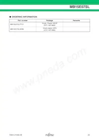 MB15E07SLPFV1-G-ER-6E1 Datasheet Page 23