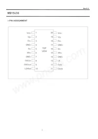 MB15U36PFV-G-BNDE1 Datasheet Page 2