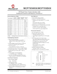 MCP795B22-I/ST Datasheet Cover