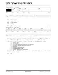 MCP795B22-I/ST Datasheet Pagina 22