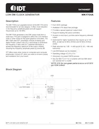 MK1704ATR Datasheet Copertura