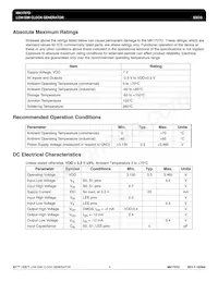 MK1707DLFTR Datasheet Page 4