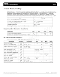 MK1709STR Datasheet Page 5