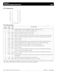 MK1714-01RTR Datasheet Page 2