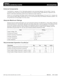 MK2302S-01TR Datasheet Pagina 3