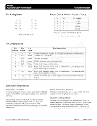 MK2703STR Datasheet Page 2