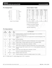 MK2732-06GTR Datasheet Page 2