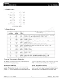 MK2746-01GTR Datasheet Page 2