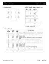MK2746GTR Datasheet Page 2