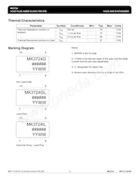 MK3724GTR Datasheet Page 6