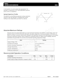 MK5814STR 데이터 시트 페이지 4