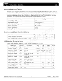 MK5818STR Datasheet Page 4