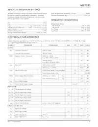 ML2035IP Datasheet Page 3