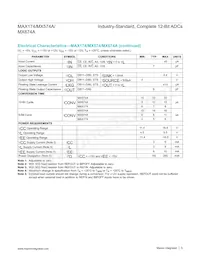 MX674AKEPI+ Datasheet Page 5