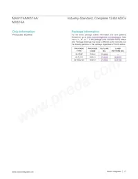MX674AKEPI+ Datasheet Page 17