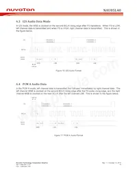 NAU85L40YG Datasheet Pagina 16