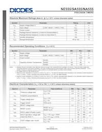 NE555S-13 Datasheet Page 3