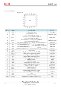 NJU9101MLE-TE1 Datasheet Page 2